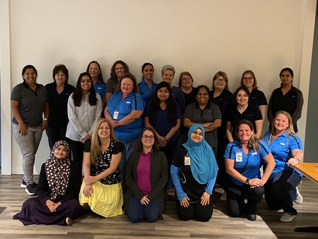 Farewell Lunch at the end of the internship